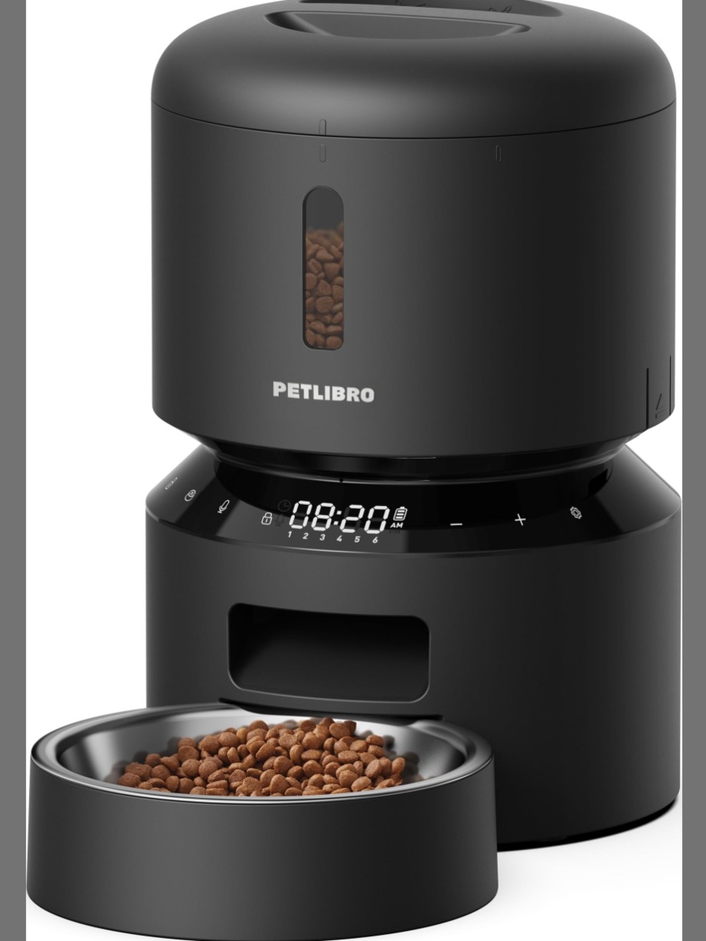 Automatic Dog Feeder - Black